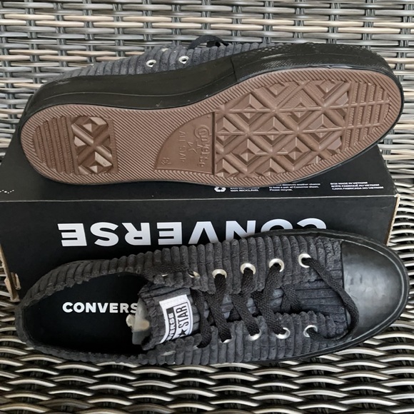 Converse Ctas Lift Platforms OX Black/Black/Black WMNS - Picture 4 of 16